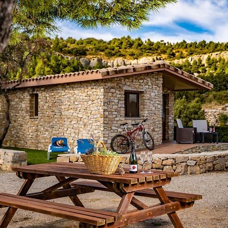 Camping Bungalow Serra De Prades Resort Vilanova de Prades Экстерьер фото