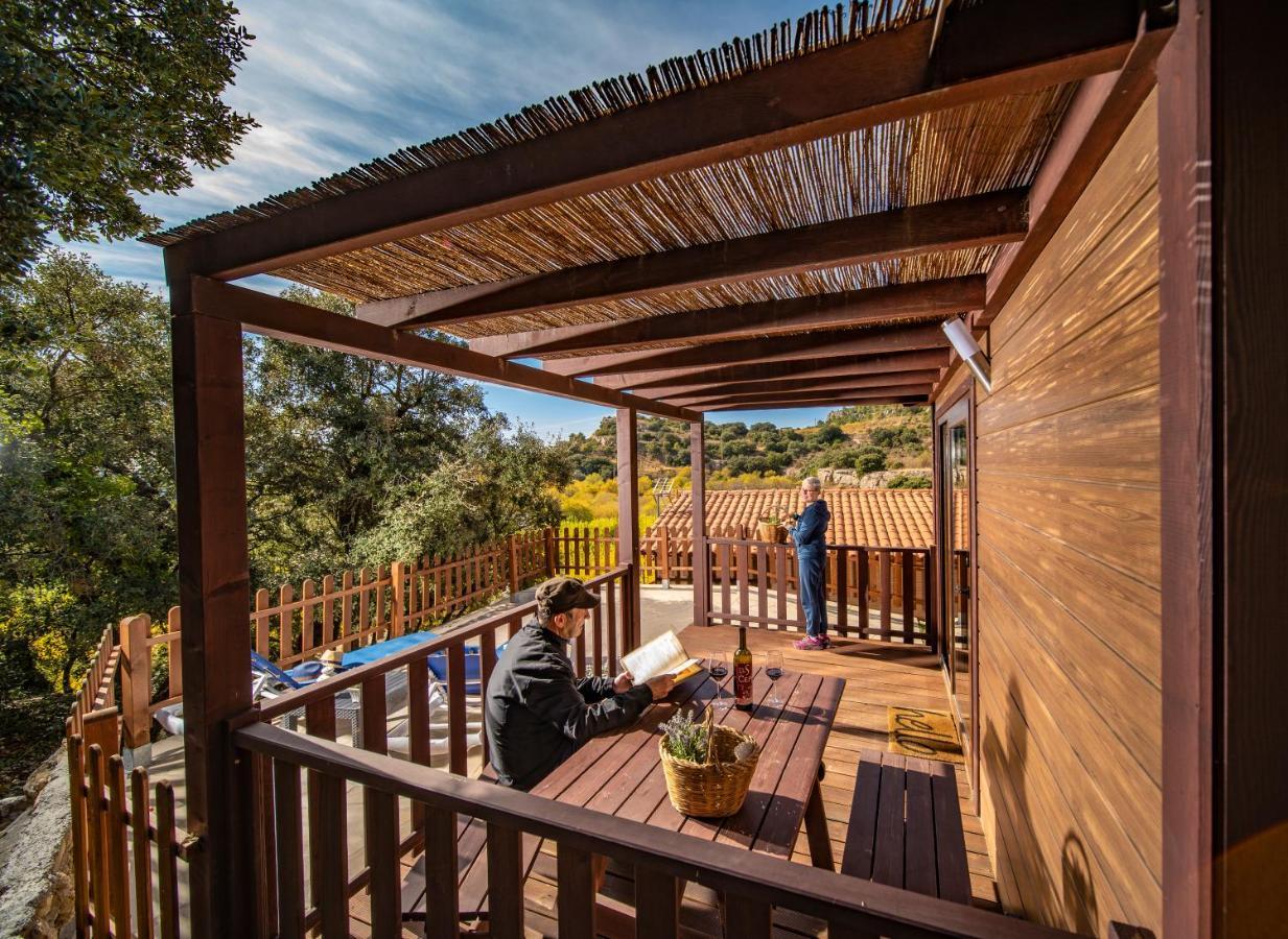 Camping Bungalow Serra De Prades Resort Vilanova de Prades Экстерьер фото